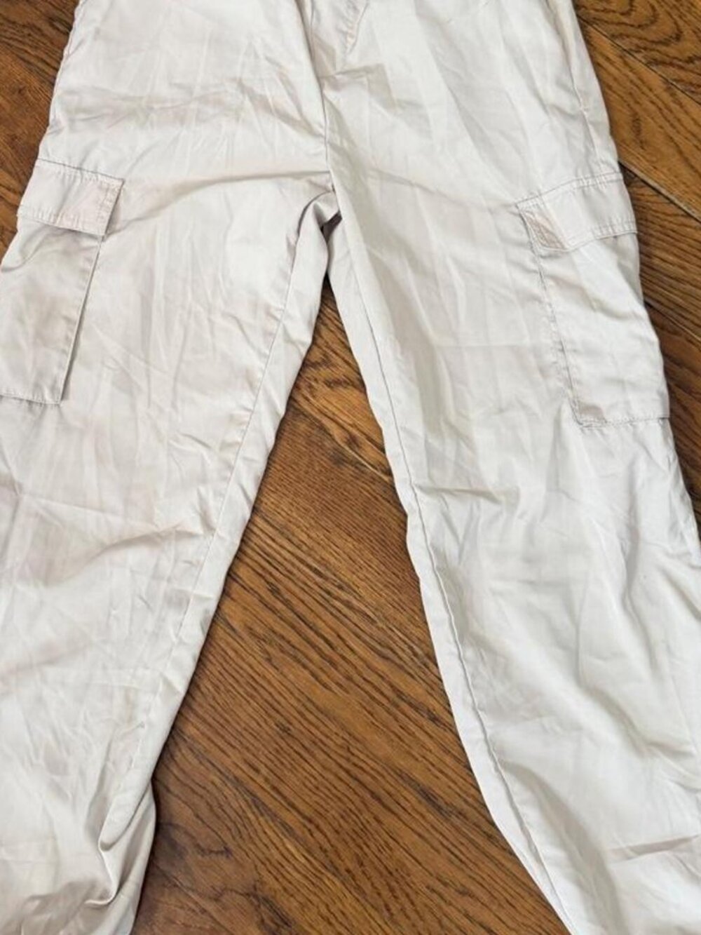 Luckyou cream girl’s cargo pants Size M(10/12) #cargo #streetwear